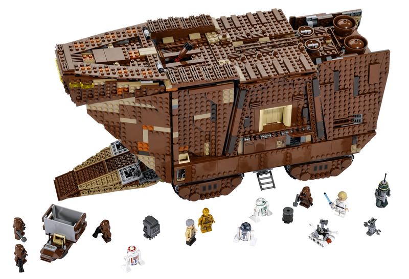 Illustration for article titled This is the 3,296-piece Lego Star Wars Sandcrawler you were looking for